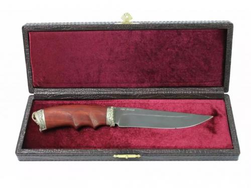 Нож туристический "Медведь" булат в шкатулке