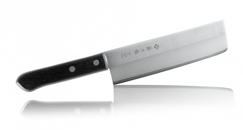 Нож овощной Кухонный TOJIRO Накири (F-300), длина лезвия 165 мм, F-300