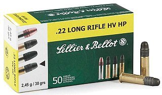 Патрон к.22LR HV S&B 1уп/50шт