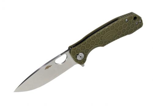 Нож Honey Badger Flipper D2 S (HB1028) с зеленой рукоятью Нож Honey Badger Flipper D2 S (HB1028) с зеленой рукоятью