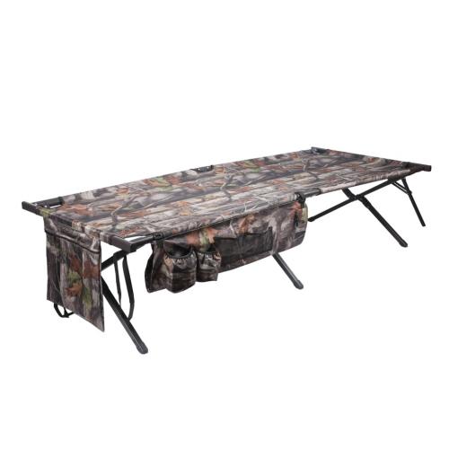 Кровать раскладная Camping World Forest Dream Big камуф (чех,бок.карм,max 200кг,210х85х49см, 7,9кг