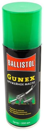 Масло оружейное Ballistol Gunex spray 200мл