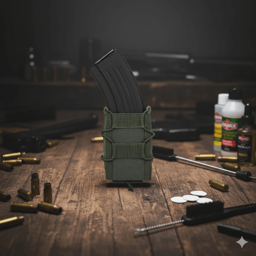 Подсумок штурмовой ТАКО с полимерной рамкой; ОЛИВА; 1000 D