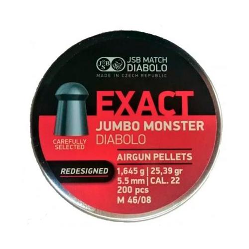 Пульки JSB Exact Jumbo Monster (redesigned) 5.52мм (1.645 г, 200 шт)