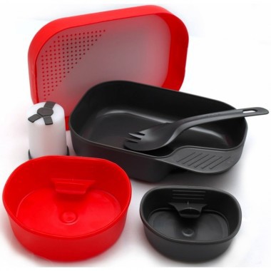 Портативный набор посуды CAMP-A-BOX® COMPLETE RED, W10268