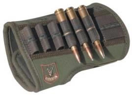 ПАТРОНТАШ НА ПРИКЛАД RISERVA НА 6 НАРЕЗНЫХ ПАТРОНОВ КОРДУРА ЗЕЛЕНЫЙ