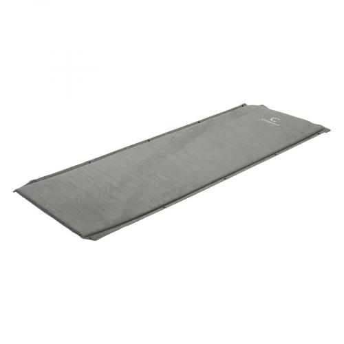 Коврик самонадувающийся СЛЕДОПЫТ, 192x63x3 cм, премиум, серый