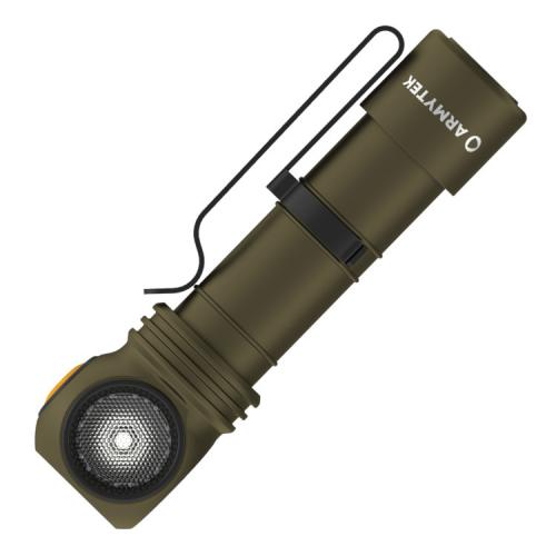 Фонарь Armytek Wizard C2 Pro Magnet USB Olive Белый