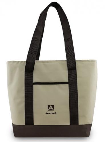 Термосумка шоппер, "Арктика", 17,5 л, арт.3400-17, бежевая