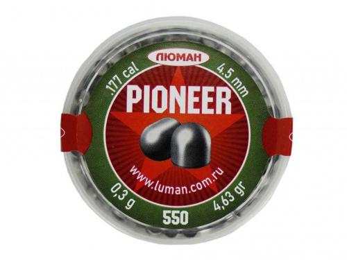 Пуля пневм. "Pioneer", 0,3 г. 4,5 мм. (250 шт.)