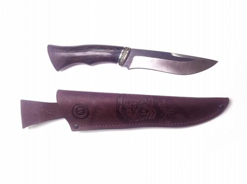 Нож Беркут,кован.ст.,95х18,со следами ковки, венги,литье
