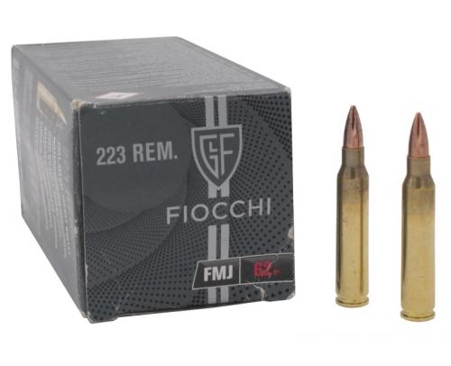 Патрон к.223 REM FMJ 62 grn.  FIOCCHI 1уп/50шт
