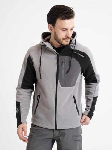 ТОЛСТОВКА ROVER HOOD  (ФЛИС, СЕРЫЙ) TRITONGEAR