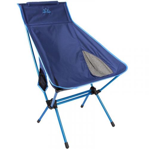 Кресло складное LIGHT CAMP Folding Chair Large цв. синий LC-403