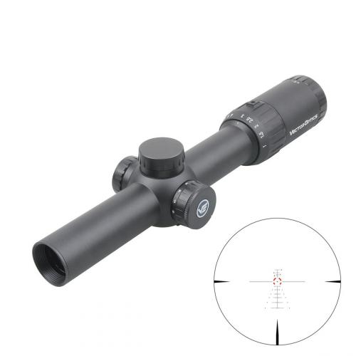 Прицел Constantine 1-10x24 сетка Tactical Dot MOA,30мм широкоугол азотозап.