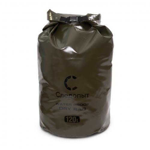 Гермомешок "СЛЕДОПЫТ - Dry Bag" без лямок, 120 л, цв.хаки