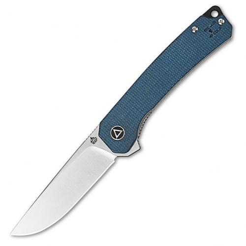 Нож QS139-B  Osprey - нож складной, рукоять синяя микарта, клинок 14C28N Нож QS139-B  Osprey - нож складной, рукоять синяя микарта, клинок 14C28N