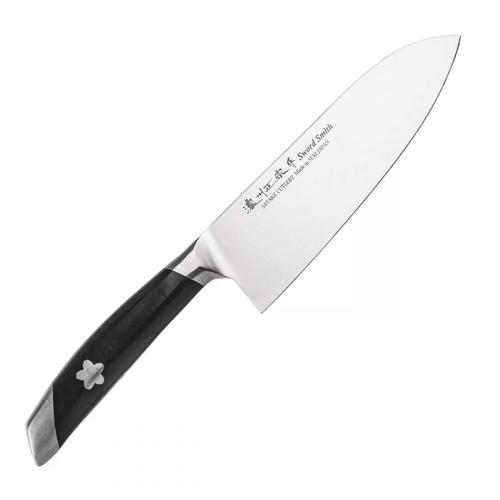 Нож кухонный Сантоку Satake "Sakura" 170мм, 800-822 Нож кухонный Сантоку Satake "Sakura" 170мм, 800-822