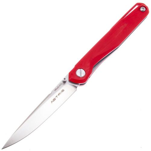 Нож складной "ASTRIS" red handle, satin Нож складной "ASTRIS" red handle, satin