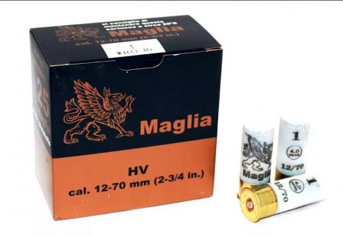 Патрон к.12х70 №1 Maglia ФЕТТЕР 32гр 1уп/25шт