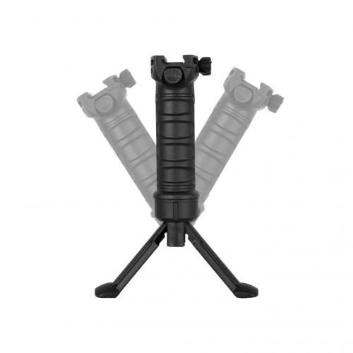 Тактическая рукоятка бипод с раскладными сошками