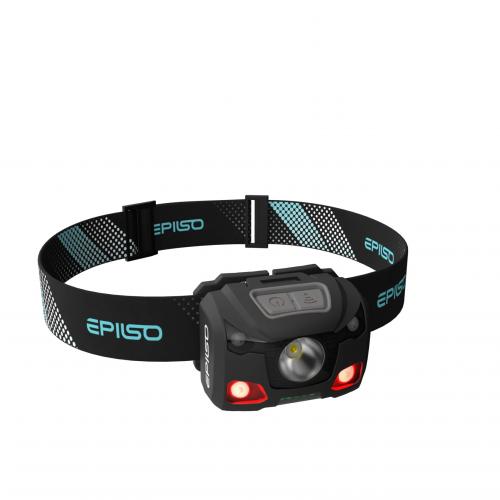 Фонарь EPILSO EPF-110 (налобный, CREE XTE 5W, 1x1200mAh, 5В (USB) +ААА)