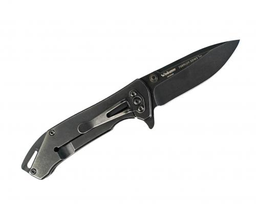 Нож Sanrenmu 7089LUY-SDW3 складной сталь 12C27 рукоять 420 Steel