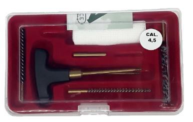 Набор для чистки пистолетный, калибр 4,5 мм, пластик. коробка