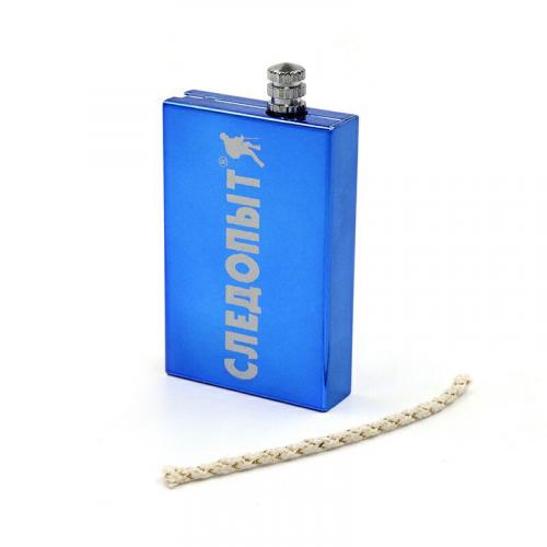 Спичка вечная "СЛЕДОПЫТ" с запасным фитилем, 37х11х65 мм