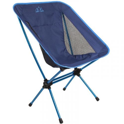 Кресло складное LIGHT CAMP Folding Chair Small цв. синий LC-203