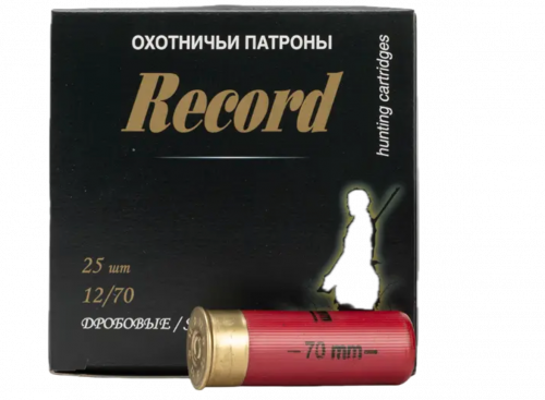 Патрон к.12х70 №7 32 гр. п/к Рекорд 1уп/25шт