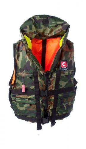 Жилет спасательный (двусторонний) COMFORT CAPTAIN (Капитан) 80 кг
