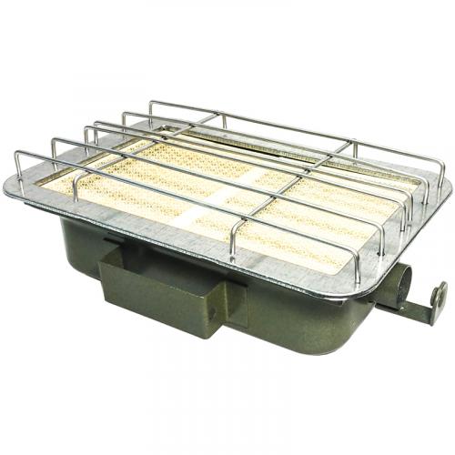 Обогреватель (горелка) инфракрасный газовый СЛЕДОПЫТ "Торос" с ножками кВт 2,9/1