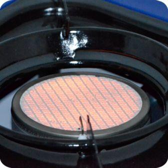 Плита наст. газовая "СЛЕДОПЫТ - UltrA", керам. (с переходником)