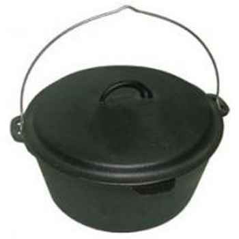 Казан чугунный KС-31, диам. 31 см, 7,6 литра