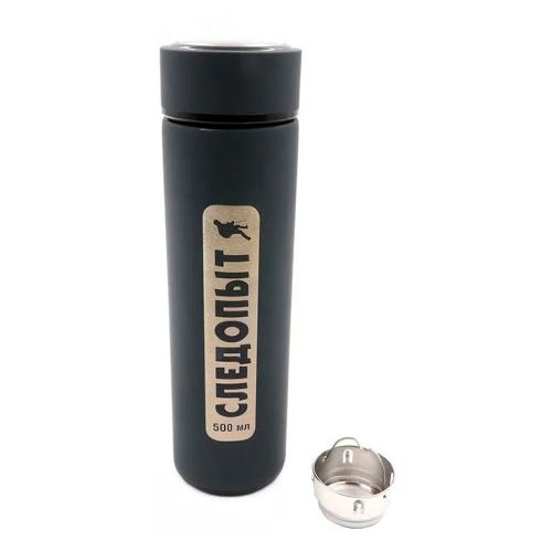 Термос для чая "СЛЕДОПЫТ-WEEKEND" с ситечком, 0,5 л/50/