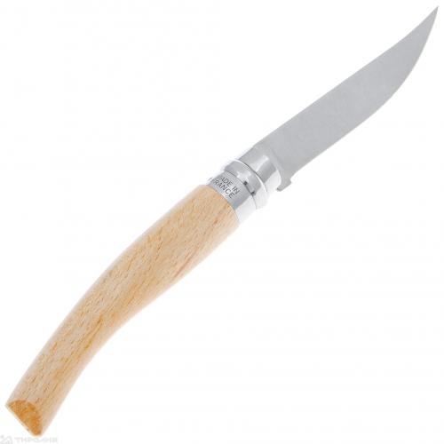 Нож филейный Opinel Effile Slim №08 VRI клинок 8см, нерж.сталь, падук