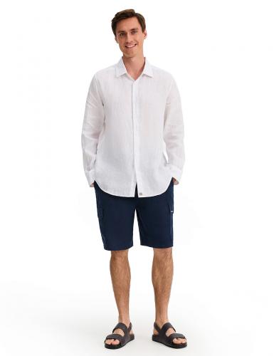 ШОРТЫ NORVEG LINEN  С КАРМАНАМИ МУЖСКИЕ ЦВЕТ ТЕМНО-СИНИЙ