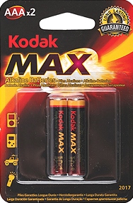 Батарейка LR 3 Kodak Max 2xBL (туризм)