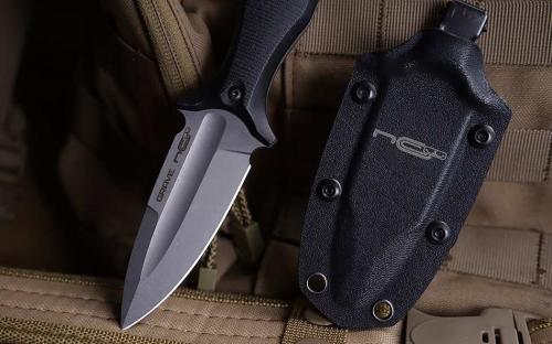 Нож "GRAVE" G10 black