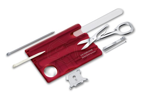 Швейцарская карточка VICTORINOX SwissCard Nailcare 0.7240.T3