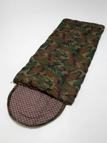 Мешок спальный Аляска цвет КМФ ткань Таффета (Температурный режим 0)