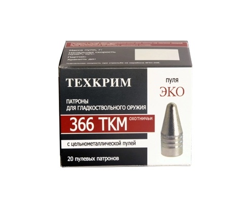 Патрон к.366ТКМ ЭКО Техкрим 1уп/20шт