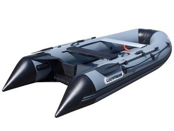 Лодка ПВХ Golfstream Патриот MP 350 серо-черный