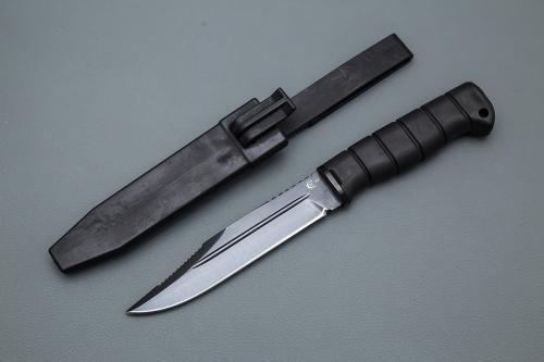 Нож Пехотинец, ст.У8, рук. Elastron, чехол пластик