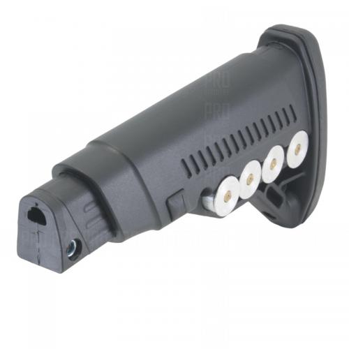 Приклад с патронташем TBSU, DLG Tactical (Черный)