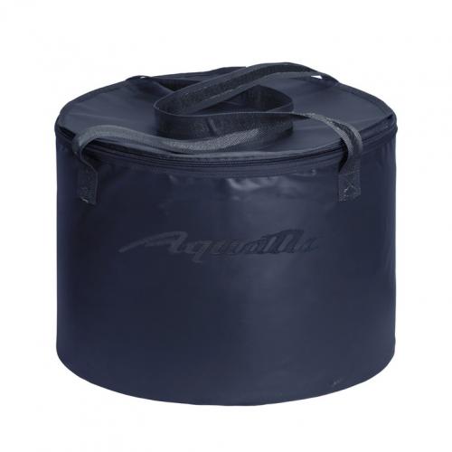 Герметичное ведро AQUATIC В-14С для замешивания корма с крышкой 30л (цвет: синий
