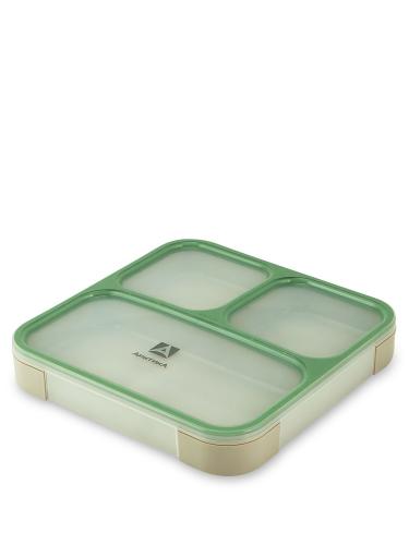 Ланчбокс  "Арктика" 033-800, зеленый/бежевый