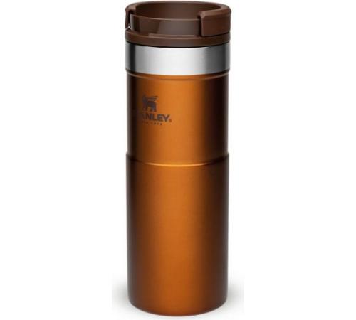 Термокружка STANLEY Classic Neverleak™ 0,47L (10-09851-010) темно-янтарная