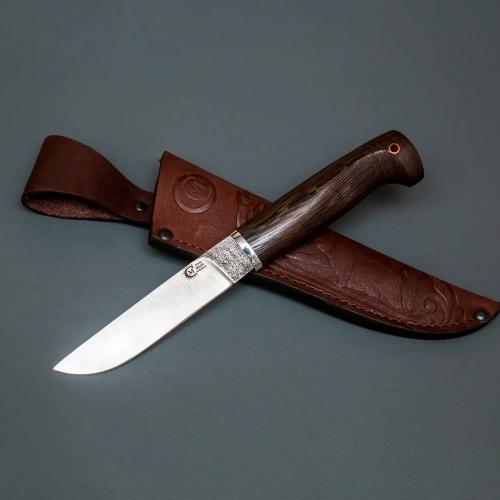 Нож Финский,кован.ст.,95х18,со следами ковки, венги,литье